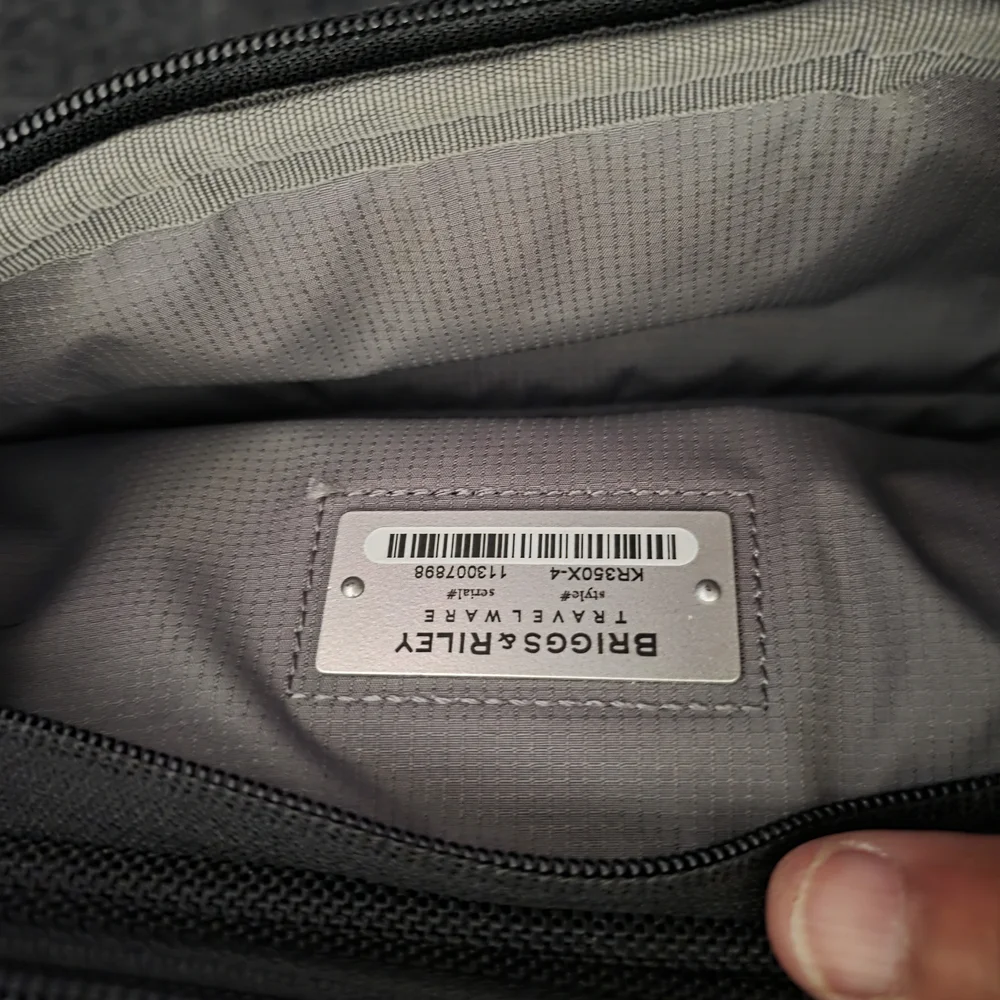 Black Rolling Bag